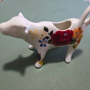 Pioneer Woman Floral Cow Creamer